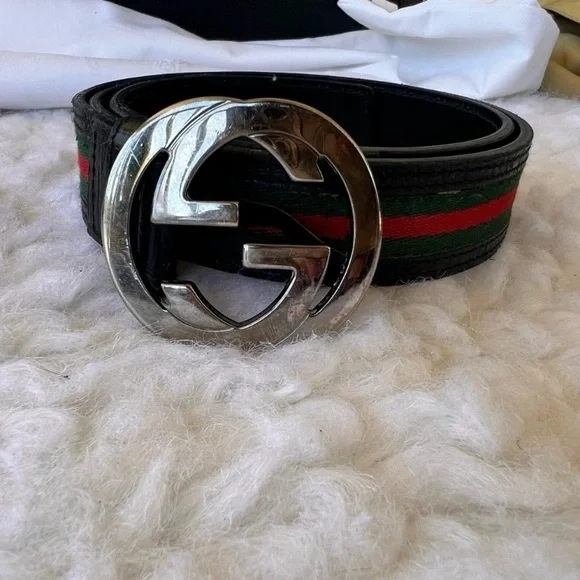 Gucci | Accessories | Gucci Sherry Line Belt With Iconic  display picture 1